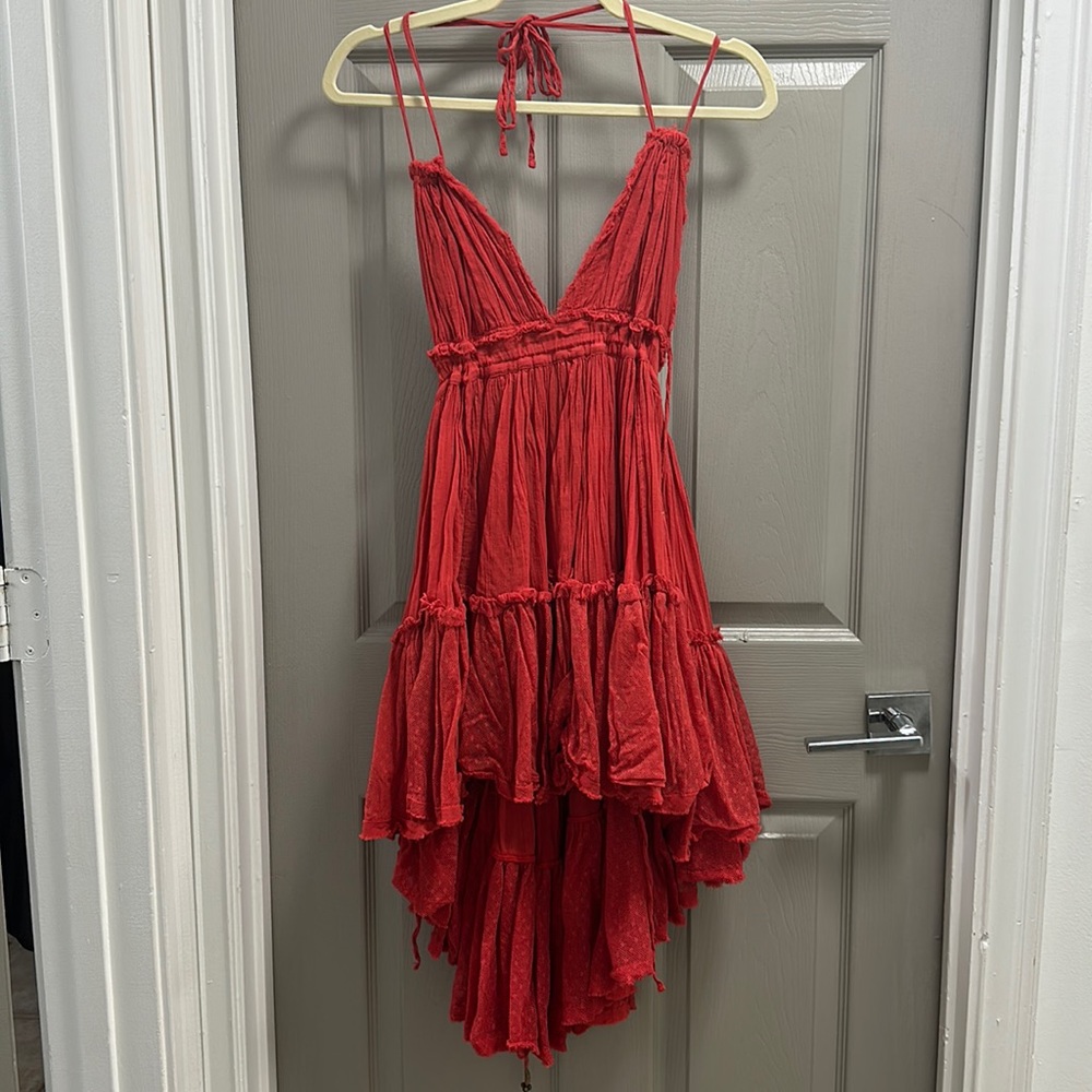free people flowy dress medium